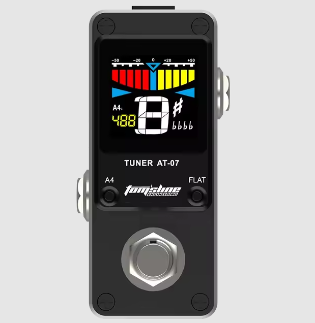 TOM'SLINE ENGINEERING AT-07 ACCORDATORE A PEDALE PER CHITARRA E BASSO