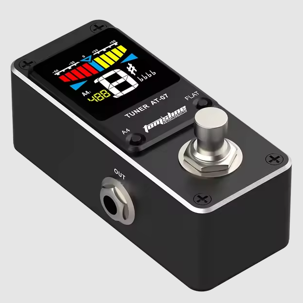 TOM'SLINE ENGINEERING AT-07 ACCORDATORE A PEDALE PER CHITARRA E BASSO