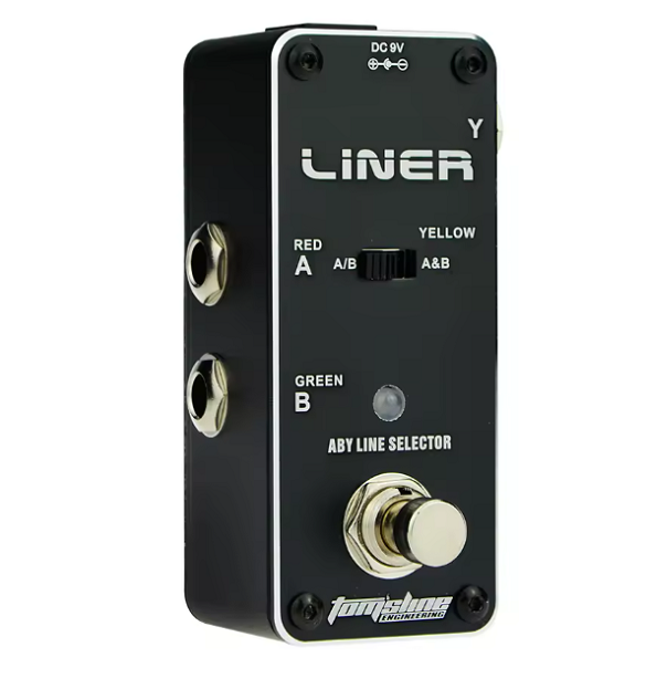 TOM'SLINE ENGINEERING ALR-3 PEDALE LINE SELECTOR ABY SWITCH LINER