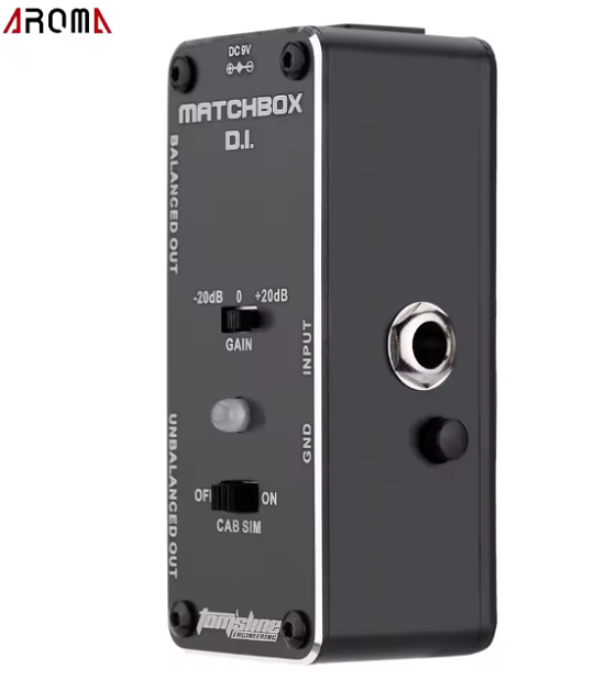 TOM'SLINE ENGINEERING AMX-3 MATCHBOX PEDALE DI BOX