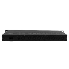 SHEHDS STAGE DMX512 SPLITTER DMX 8 CANALI INGRESSI E USCITE XLR 3 PIN