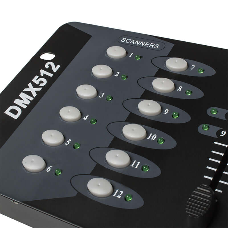 SHEHDS MIXER LUCI 192 CANALI DMX 240 SCENE 8 SLIDER