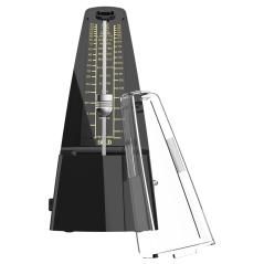 SOLO S-350 BK METRONOMO MECCANICO A PIRAMIDE COLOR NERO CON IGROMETRO ANALOGICO