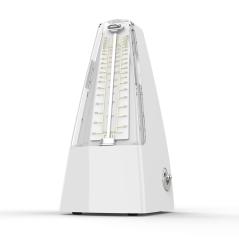 SOLO S-350 WH METRONOMO MECCANICO A PIRAMIDE COLOR BIANCA CON IGROMETRO ANALOGICO