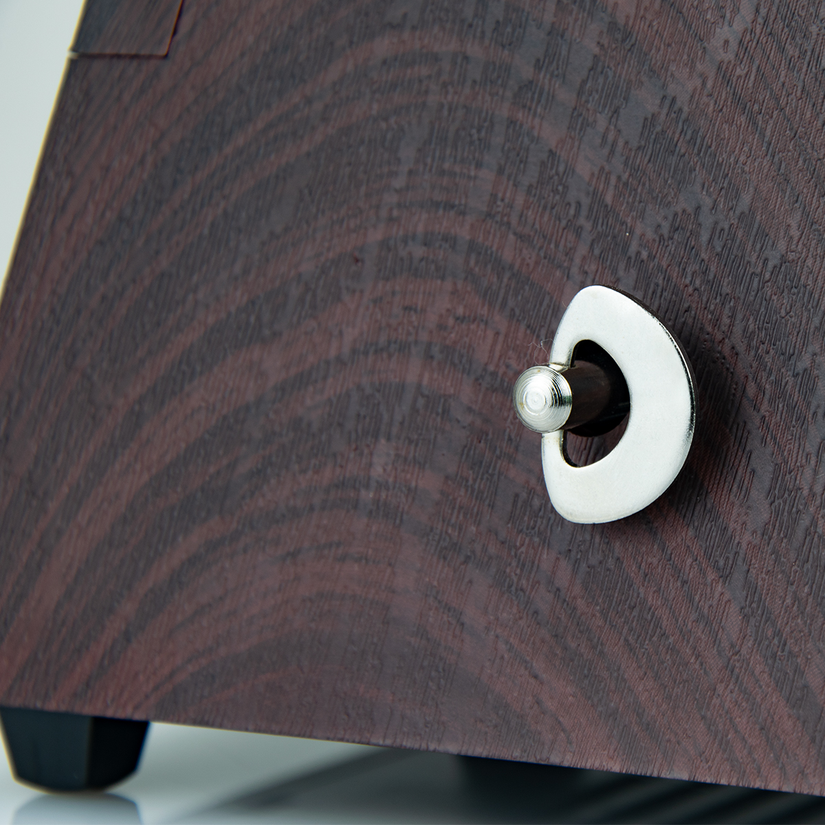 SOLO S-360 EB METRONOMO MECCANICO A PIRAMIDE COLOR NERO GOFFRATO CON IGROMETRO ANALOGICO