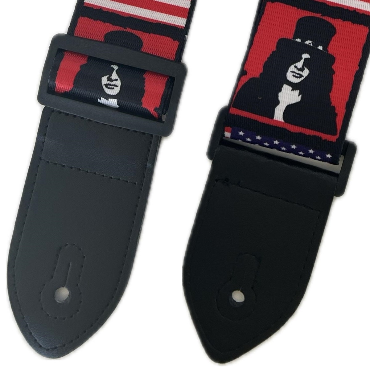 EXTREME GUITAR STRAP B TRACOLLA REGOLABILE CHITARRA E BASSO BANDIERA AMERICANA SLASH