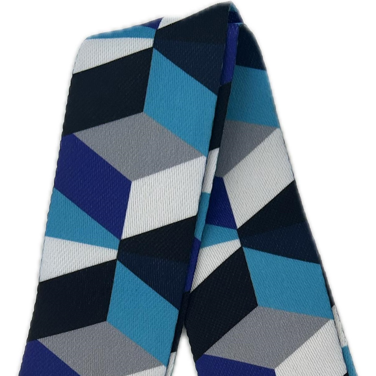 EXTREME GUITAR STRAP E TRACOLLA REGOLABILE CHITARRA E BASSO DECORAZIONE ROMBI 3D