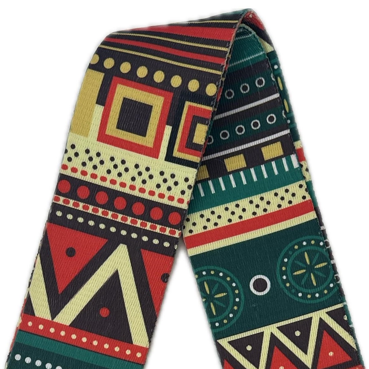 EXTREME GUITAR STRAP F TRACOLLA REGOLABILE CHITARRA E BASSO FIGURE GEOMETRICHE