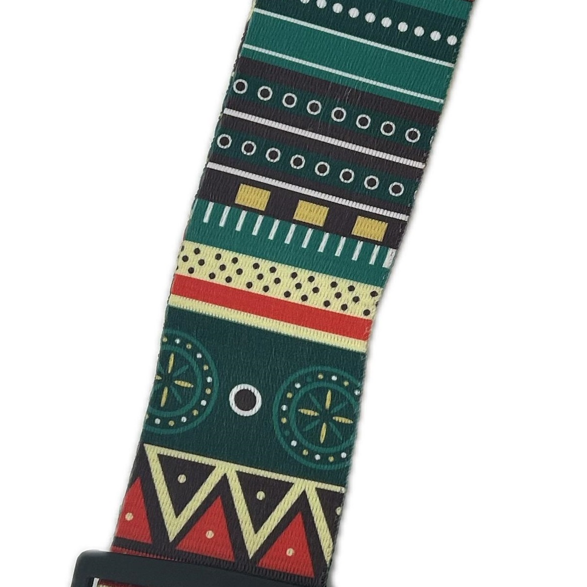 EXTREME GUITAR STRAP F TRACOLLA REGOLABILE CHITARRA E BASSO FIGURE GEOMETRICHE
