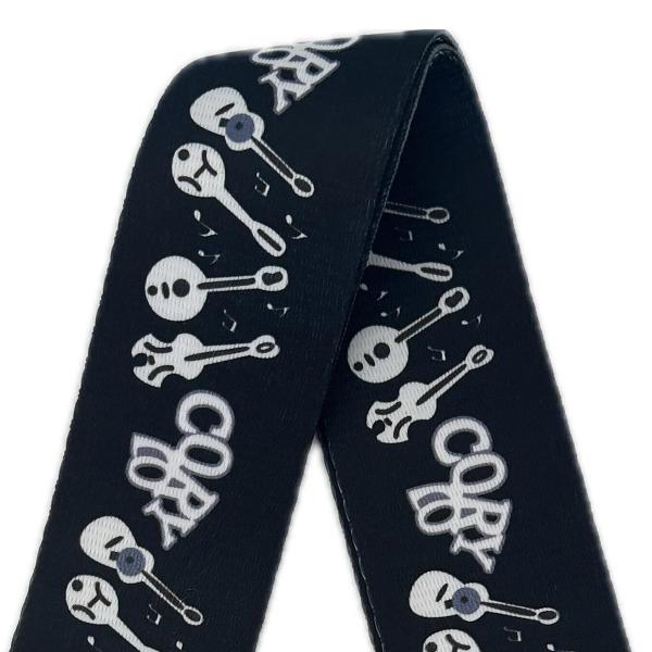 EXTREME GUITAR STRAP M TRACOLLA REGOLABILE CHITARRA E BASSO TEMA LIUTERIA