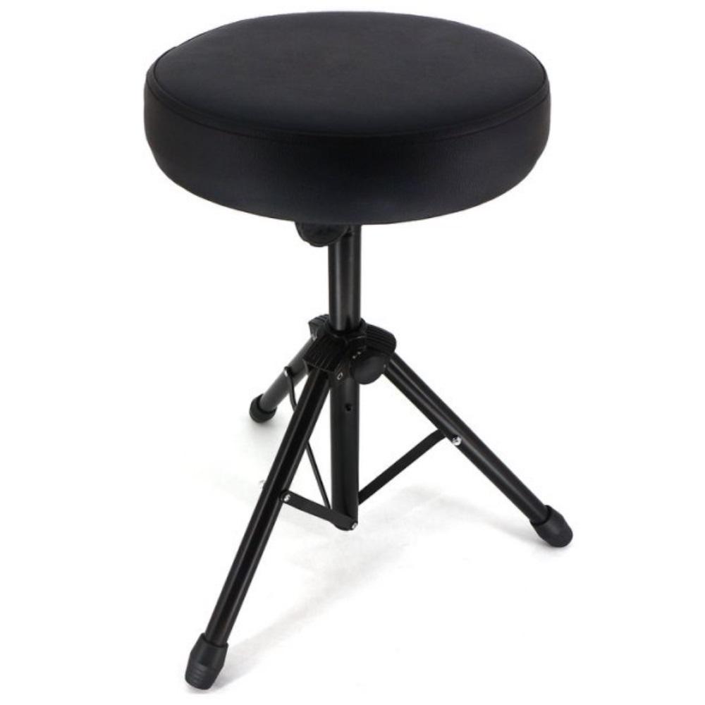 HEBIKUO Q-91 SGABELLO TRE PIEDI PER BATTERIA SEDUTA GRANDE E CONFORTEVOLE
