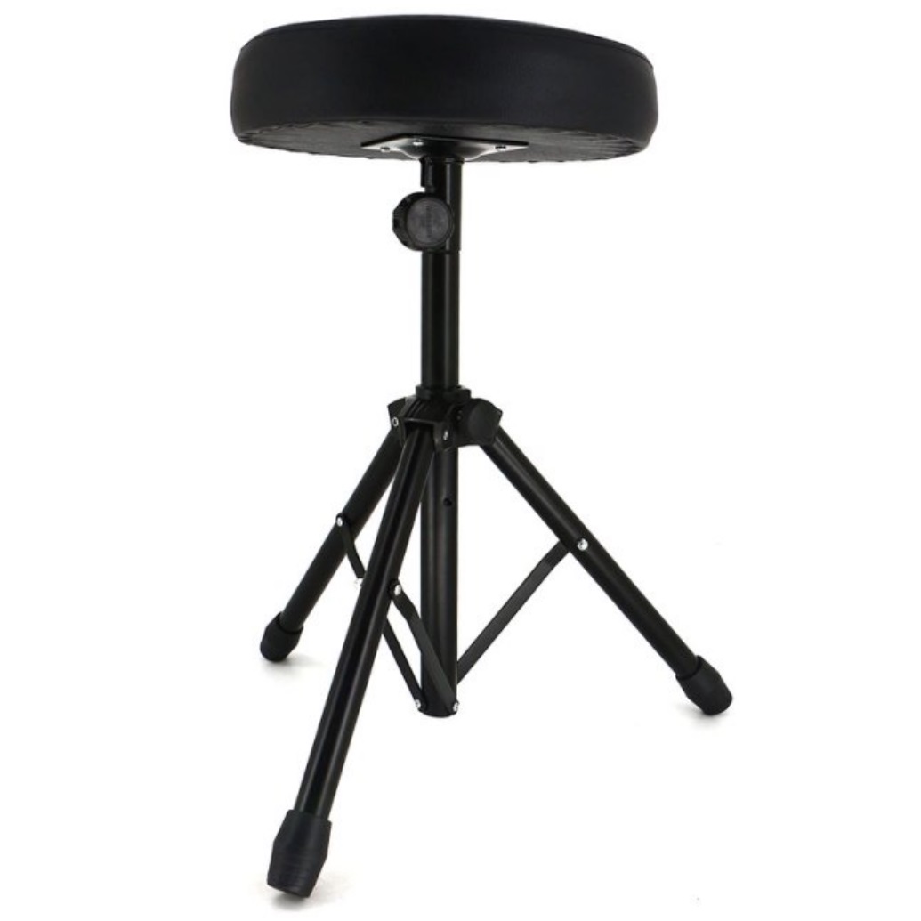 HEBIKUO Q-91 SGABELLO TRE PIEDI PER BATTERIA SEDUTA GRANDE E CONFORTEVOLE