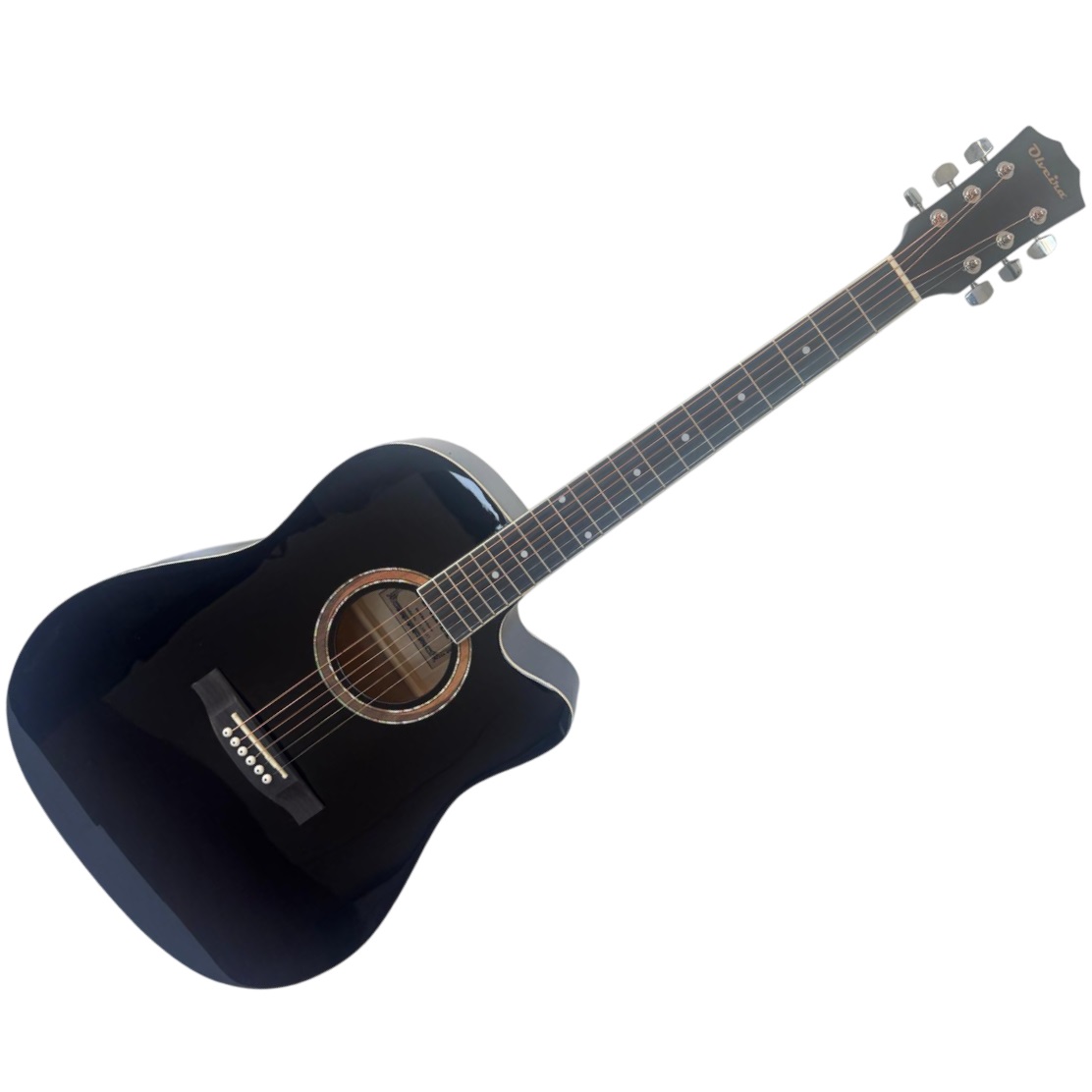 OLVEIRA AG41 BK CHITARRA ACUSTICA SPALLA MANCANTE COLORE NERO
