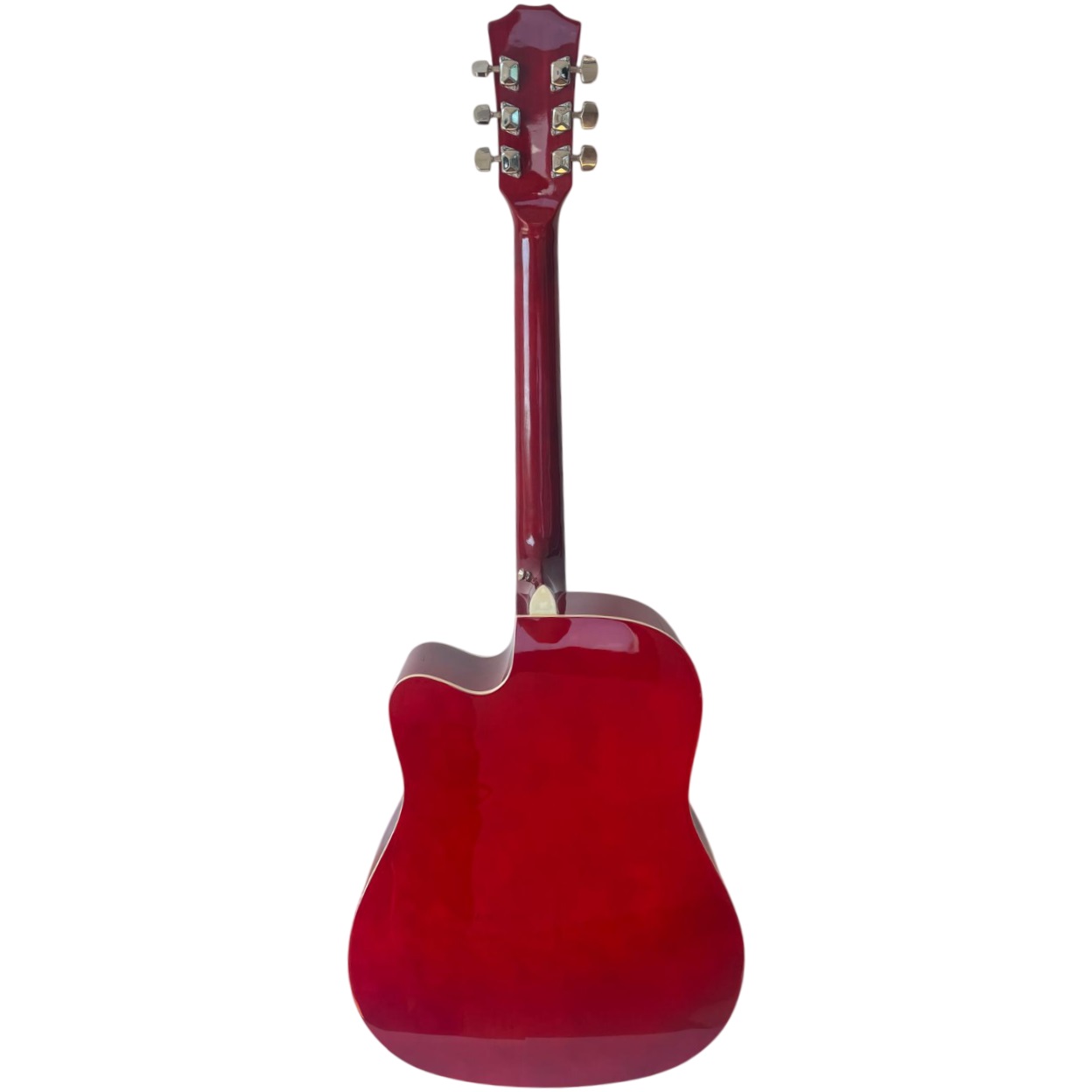 OLVEIRA AG41 RDS CHITARRA ACUSTICA SPALLA MANCANTE COLORE ROSSO SUNBURST