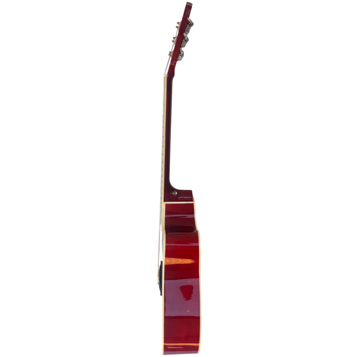 OLVEIRA AG41 RDS CHITARRA ACUSTICA SPALLA MANCANTE COLORE ROSSO SUNBURST