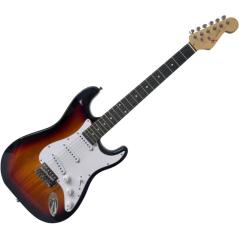 EXTREME EG-ST1 SUNBURST GUITAR PACK CHITARRA + AMPLIFICATORE + CAVO + CUSTODIA + CINTA + PLETTRI + CORDE