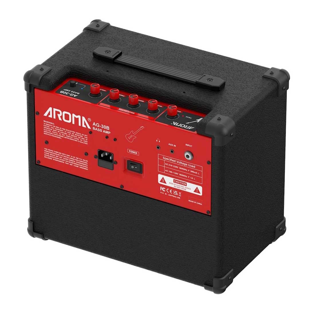 AROMA AG-30B AMPLIFICATORE COMBO PER BASSI CON BLUETOOTH