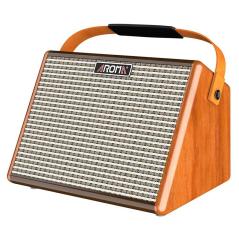 AROMA AG-26A AMPLIFICATORE PER CHITARRA ACUSTICA CON BLUETOOTH IN LEGNO