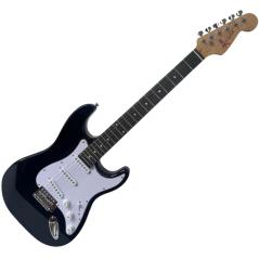 EXTREME EG-ST1 BLACK GUITAR PACK CHITARRA + AMPLIFICATORE + CAVO + CUSTODIA + CINTA + PLETTRI + CORDE