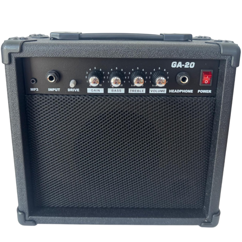 EXTREME EG-ST1 BLACK GUITAR PACK CHITARRA + AMPLIFICATORE + CAVO + CUSTODIA + CINTA + PLETTRI + CORDE