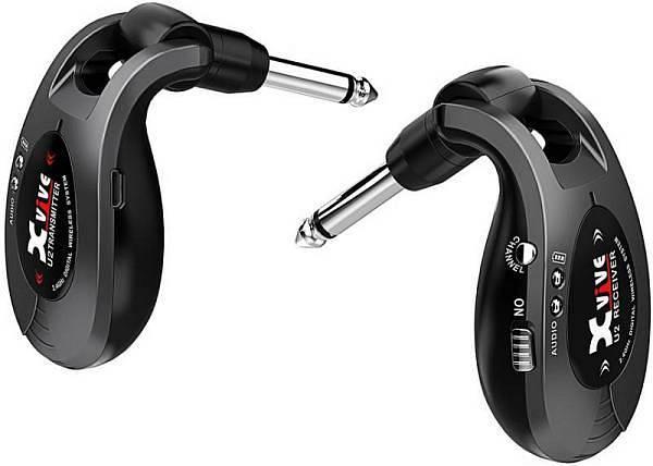 XVIVE U2 GR RADIOMIROFONO TRASMETTITORE-RICEVITORE SISTEMA RADIO WIRELESS DIGITALE 2 4GHZ DUAL USB RICARICABILE 5 ORE SIGNATURE 