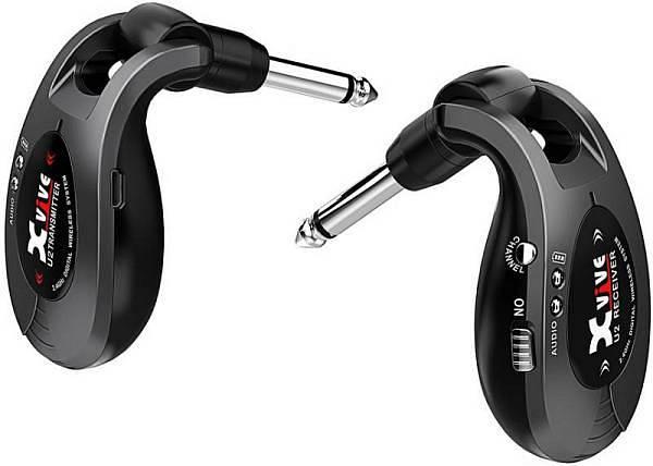 XVIVE U2 GR RADIOMIROFONO TRASMETTITORE-RICEVITORE SISTEMA RADIO WIRELESS DIGITALE 2 4GHZ DUAL USB RICARICABILE 5 ORE SIGNATURE