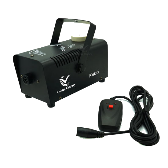 GOLDEN CENTURY F400 MACCHINA DEL FUMO 400 WATT CON TELECOMANDO CABLATO GITTATA 4 METRI