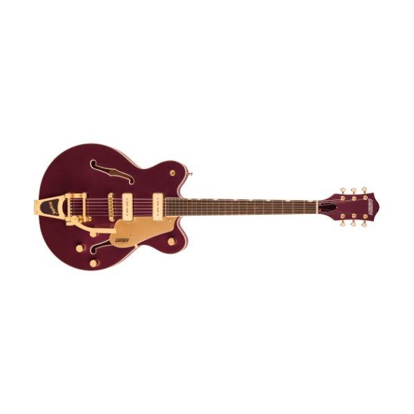 Gretsch Electromatic Pristine LTD Center Block Double-Cut with Bigsby, Laurel Fingerboard, Dark Cherry Metallic