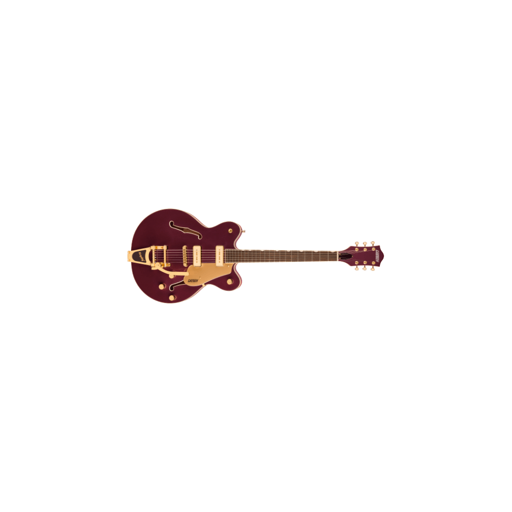 Gretsch Electromatic Pristine LTD Center Block Double-Cut with Bigsby, Laurel Fingerboard, Dark Cherry Metallic