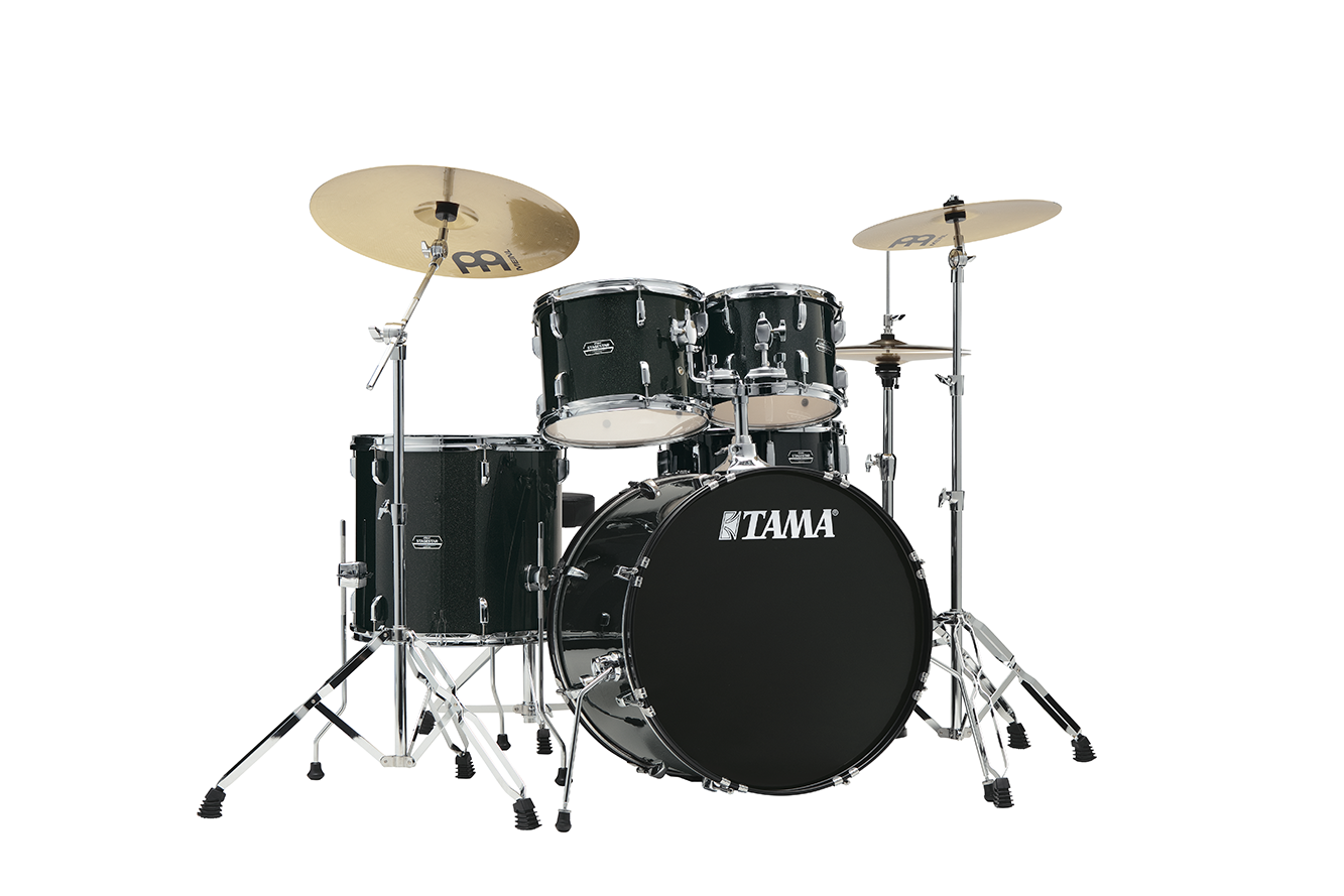 Tama ST52H6-BNS TAM STAGESTAR 5PC DRUM KIT + MEINL CYMBALS