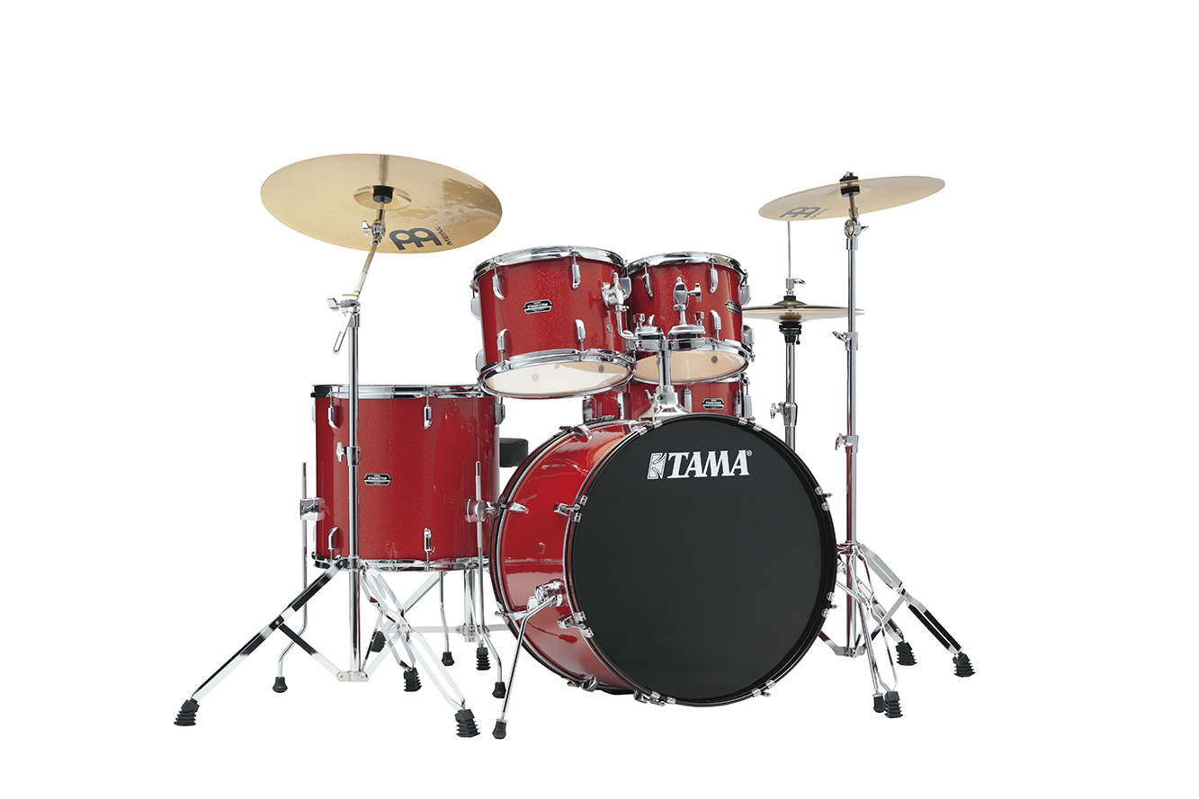 Tama ST52H6-CDS TAM STAGESTAR 5PC DRUM KIT + MEINL CYMBALS