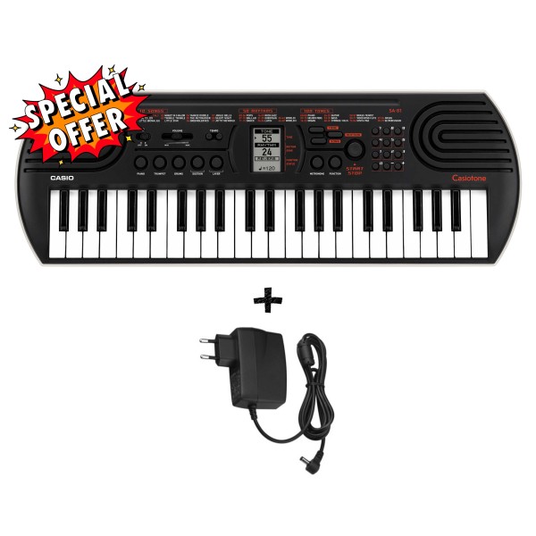 CASIO SA81 + ALIMENTATORE - back to school