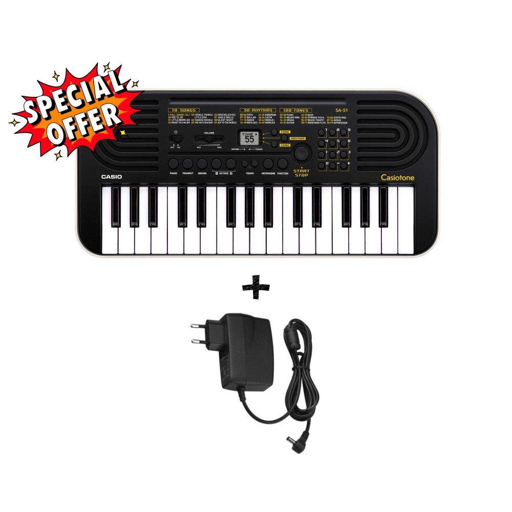 CASIO SA51 + ALIMENTATORE - back to school