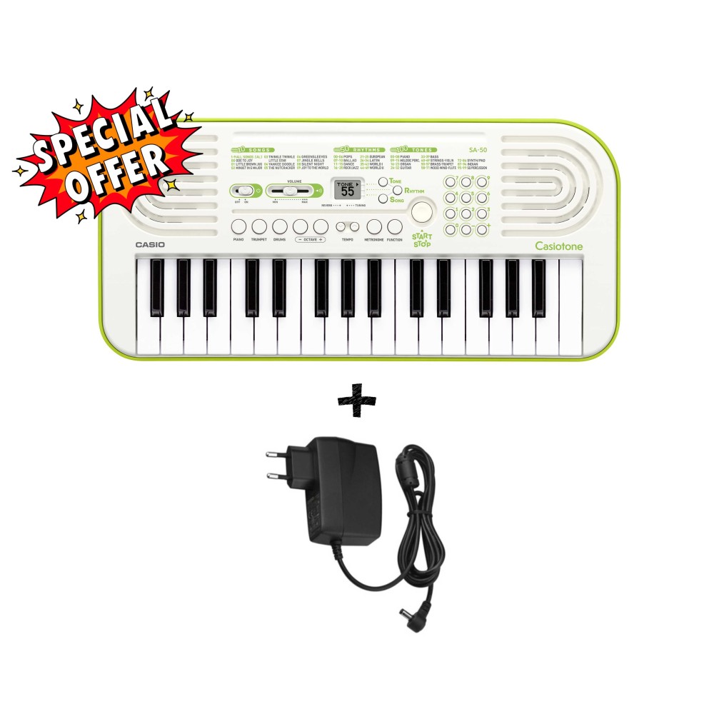 CASIO SA50 + ALIMENTATORE - back to school