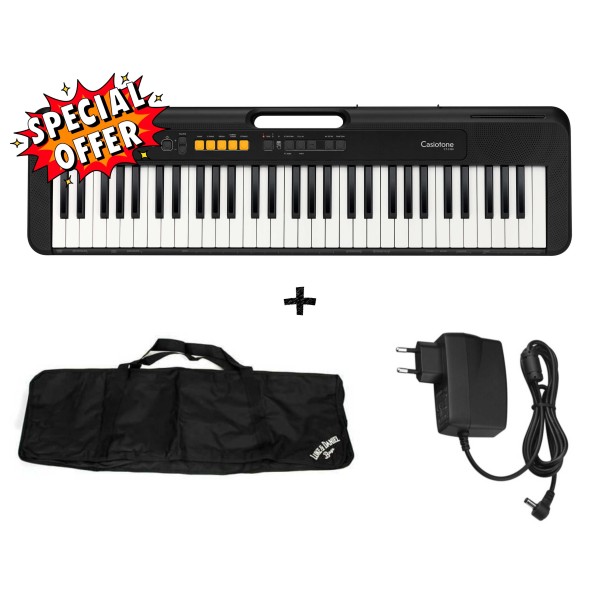 Casio CT S100 CASIOTONE - IDEA REGALO tastiera per ragazzi con custodia e alimentatore - back to school