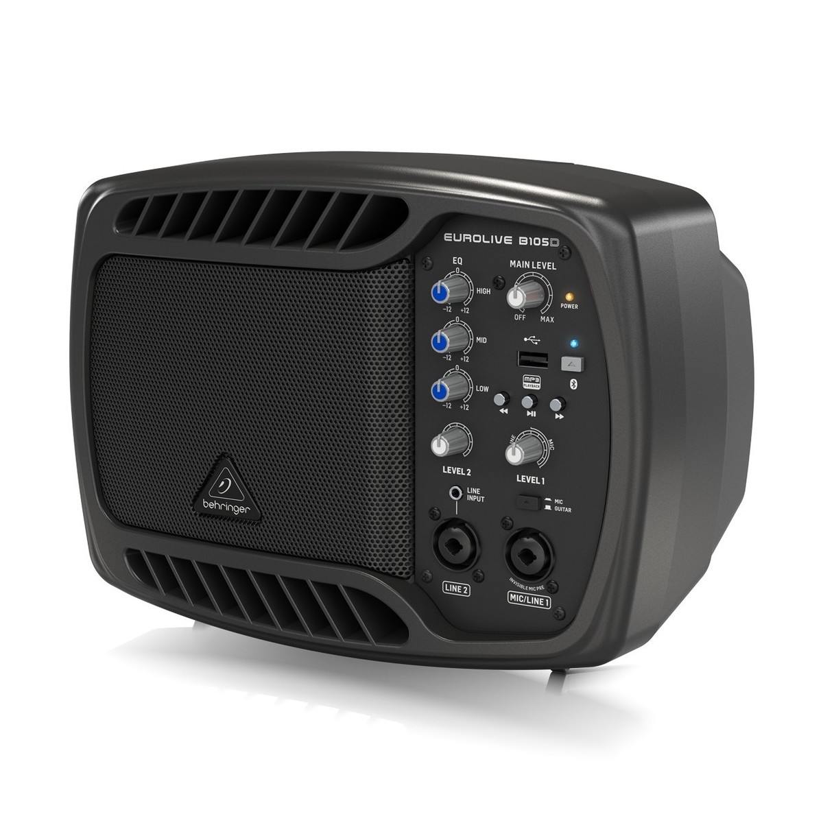 BEHRINGER B105D CASSA PORTATILE MULTIUSO 50 WATT CON LETTORE MP3 E BLUETOOTH