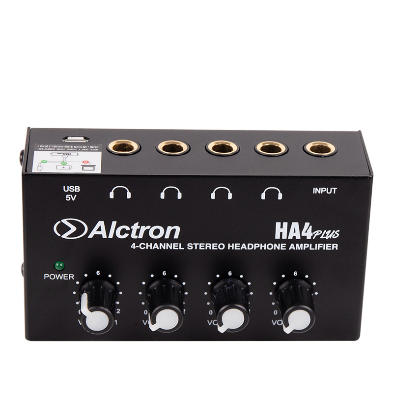 ALCTRON HA4PLUS AMPLIFICATORE PER CUFFIE 4 CANALI