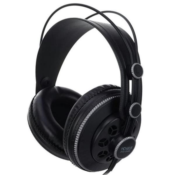 SUPERLUX HD-681 B CUFFIA DA STUDIO SEMIAPERTA CIRCUMAURALE DINAMICA NERA