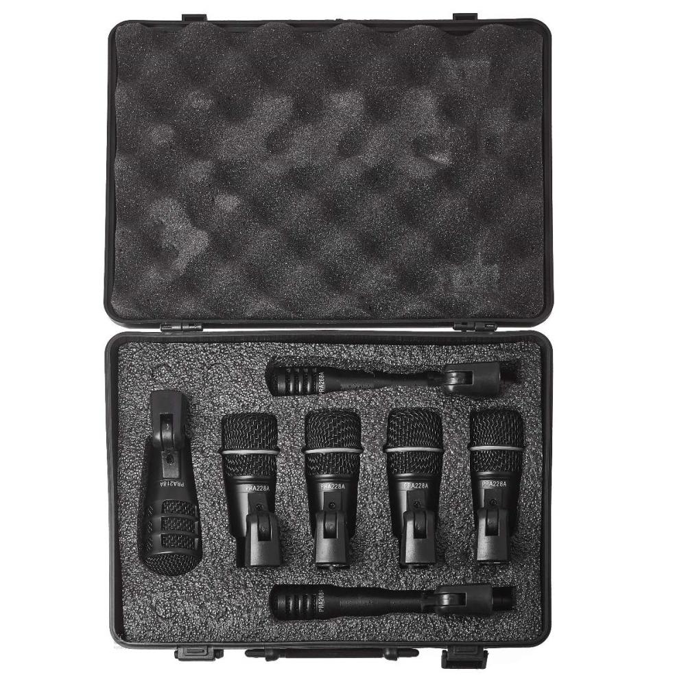 SUPERLUX DRK A5C2 DRUMSET KIT 7 MICROFONI PER BATTERIA CON CUSTODIA RIGIDA
