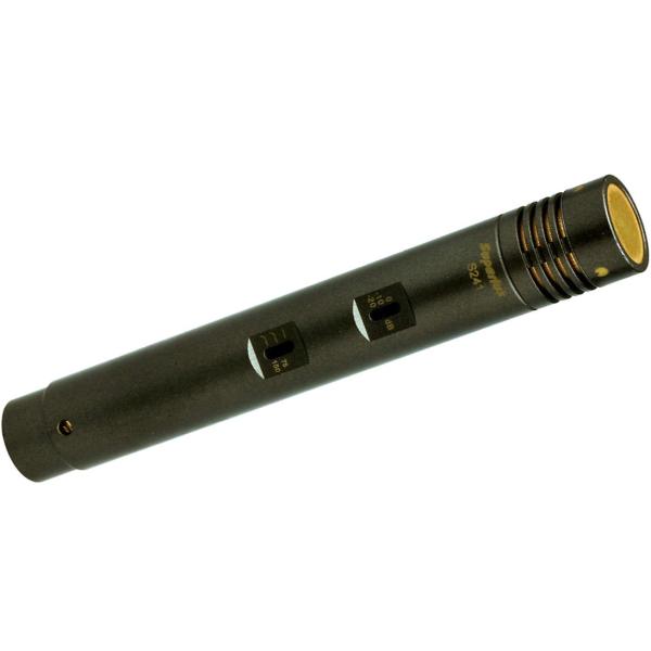 SUPERLUX S241 MICROFONO A CONDENSATORE PICCOLO DIAFRAMMA SCHERMO ANTIVENTO SOSPENSIONE ELASTICA