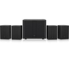 BEHRINGER SAT 1004 BUNDLE 4 CASSE PASSIVE 4" E SUBWOOFER ATTIVO 8" 600W