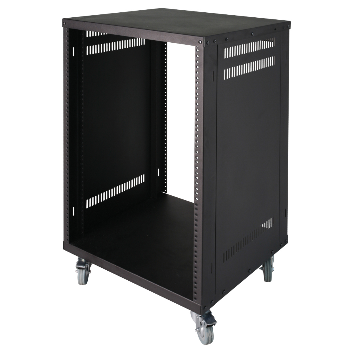 SUPERLUX RS916 ARMADIO RACK 2 APERTURE 16 UNITA' CON RUOTE