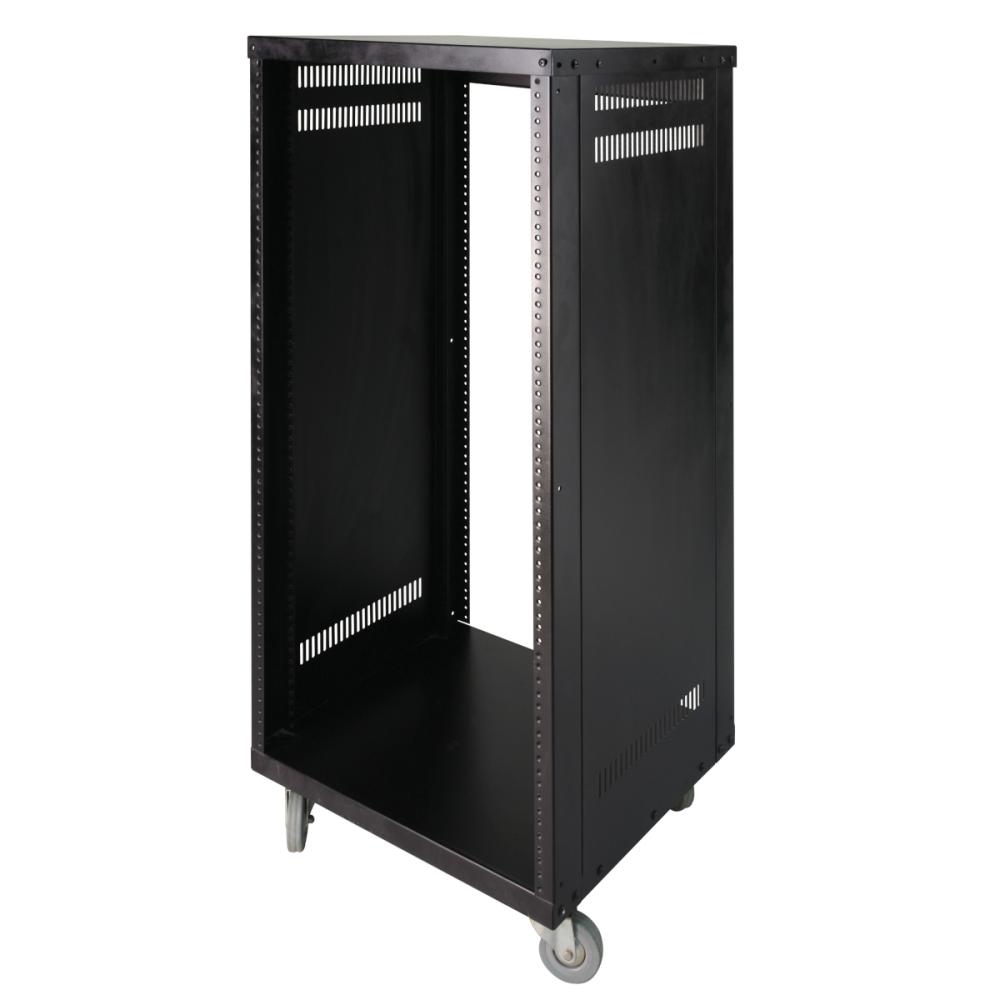 SUPERLUX RS921 ARMADIO RACK 2 APERTURE 21 UNITA' CON RUOTE