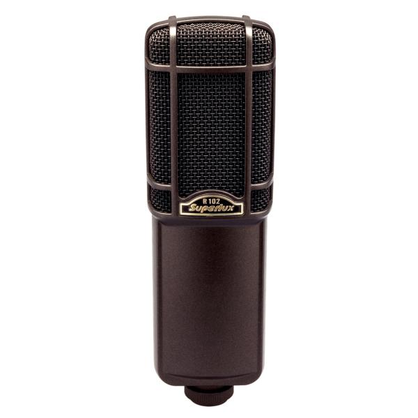 SUPERLUX R102 MICROFONO DA STUDIO A NASTRO DIAFRAMMA A 8