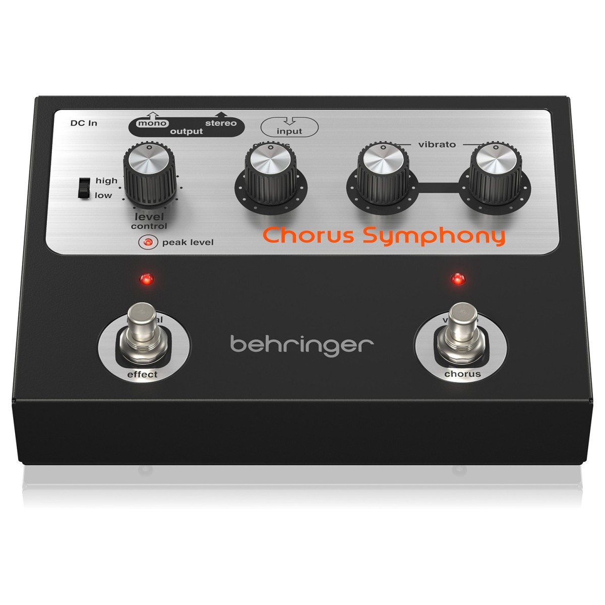 BEHRINGER CHORUS SYMPHONY PEDALE MODULAZIONE CHORUS VIBRATO VINTAGE '70