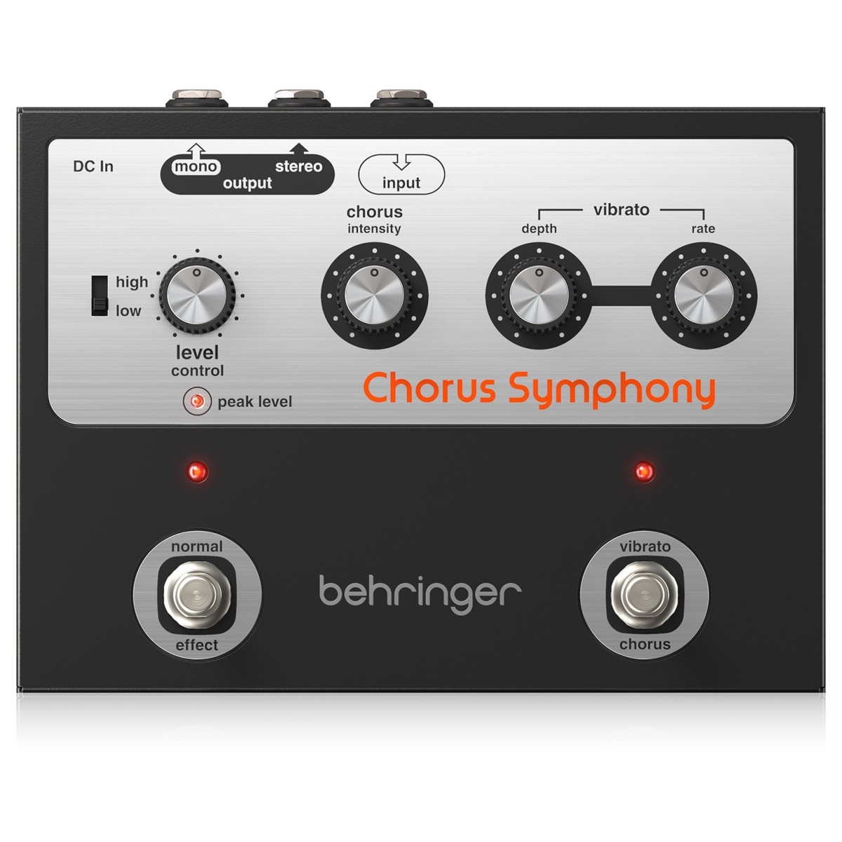 BEHRINGER CHORUS SYMPHONY PEDALE MODULAZIONE CHORUS VIBRATO VINTAGE '70