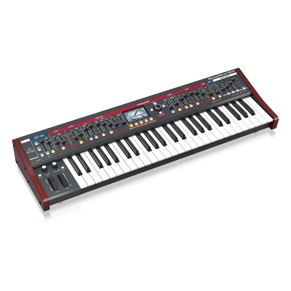 BEHRINGER DEEPMIND 12X SINTETIZZATORE ANALOGICO 12 VOCI 61 TASTI SEMIPESATI