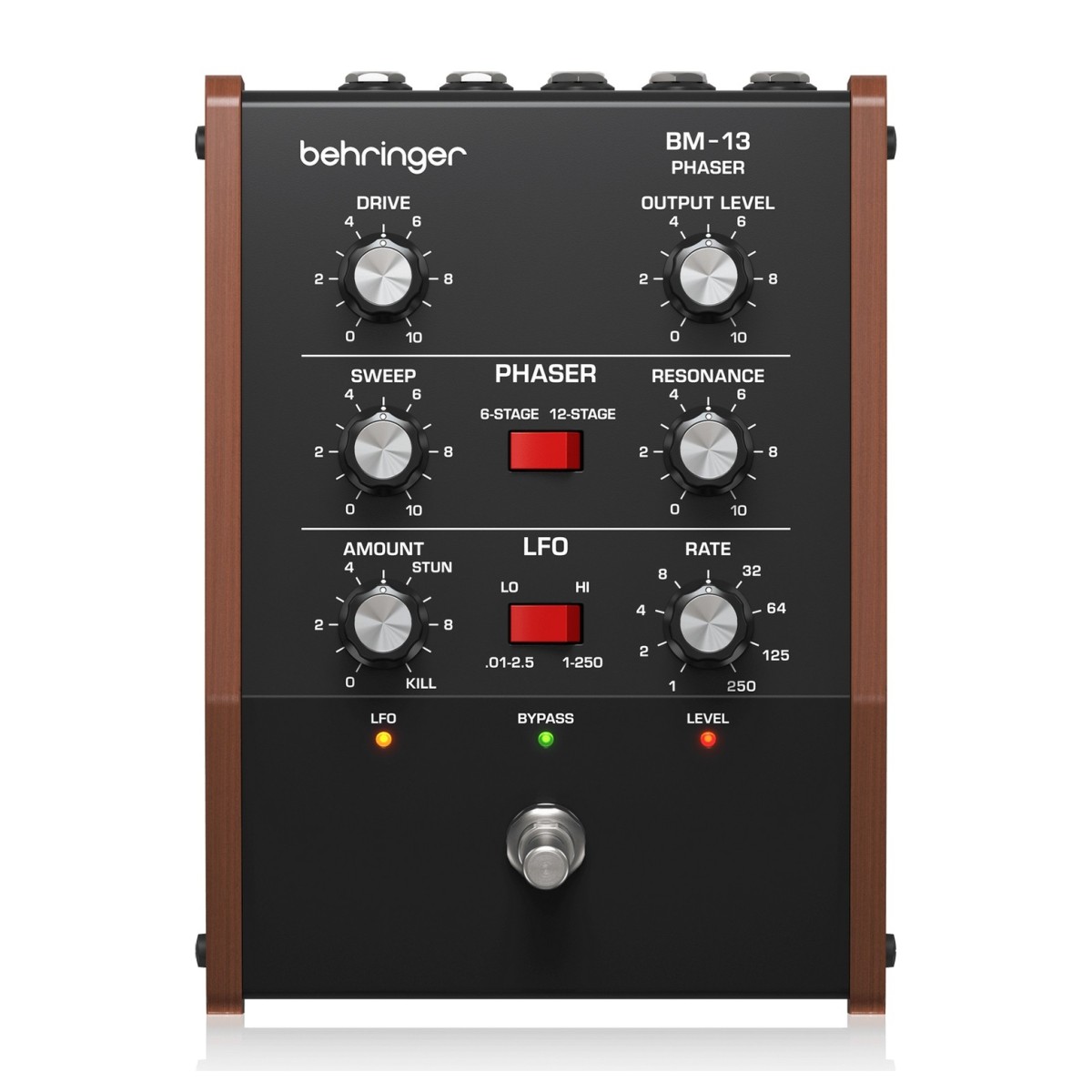 BEHRINGER BM-13 PEDALE PHASER ANALOGICO CON CONTROLLI AVANZATI