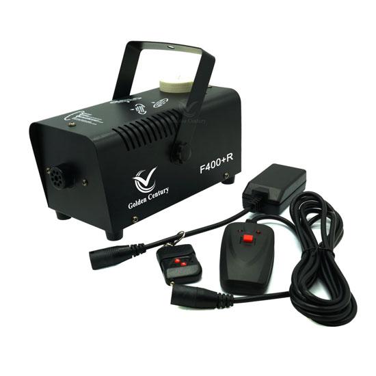 GOLDEN CENTURY F400R MACCHINA DEL FUMO 400 WATT CON TELECOMANDO CABLATO + WIRELESS GITTATA 4 METRI