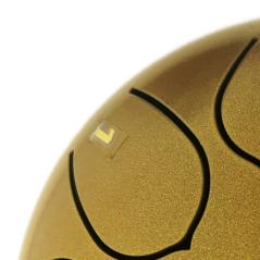 EXTREME STEEL TONGUE 8 TONI TAMBURO ARMONICO 15,5CM TANK DRUM 6″ COLORE ORO